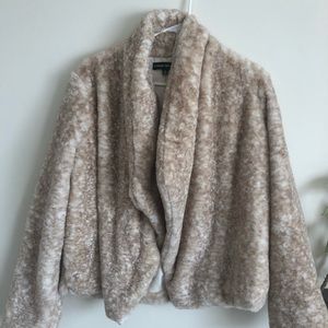 Faux Fur Jacket Size M